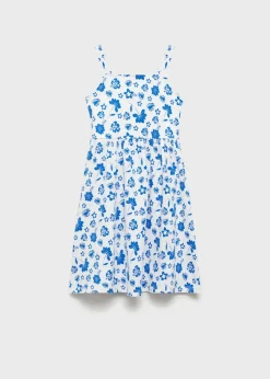 Dzieci MANGO Sukienki I Kombinezony*Sukienka z kwiatowym wzorem