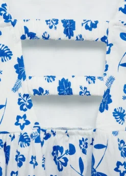 Dzieci MANGO Sukienki I Kombinezony*Sukienka z kwiatowym wzorem