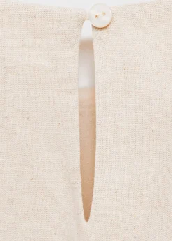 Dzieci MANGO Sukienki I Kombinezony*Sukienka z marszczeniem w talii