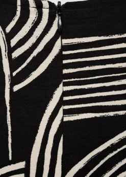 MANGO Sukienki I Kombinezony*Sukienka z nadrukiem i wycięciami