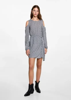 MANGO Sukienki I Kombinezony*Sukienka z odkrytymi ramionami