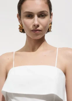 MANGO Sukienki I Kombinezony*Sukienka z wywijanym dekoltem i paskiem