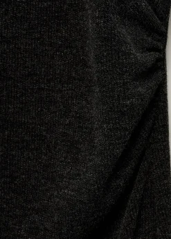 MANGO Sukienki I Kombinezony*Sukienka z wywijanym golfem i drapowaniem