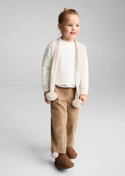 Dzieci MANGO Swetry I Kardigany*Sweter ażurowa dzianina