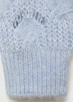 Dzieci MANGO Swetry I Kardigany*Sweter ażurowa dzianina