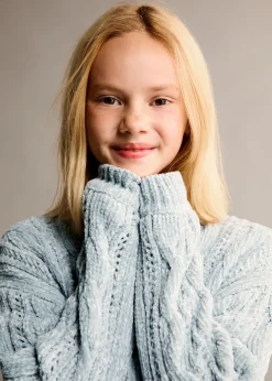 Dzieci MANGO Swetry I Kardigany*Sweter ścieg pleciony