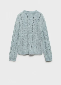 Dzieci MANGO Swetry I Kardigany*Sweter ścieg pleciony