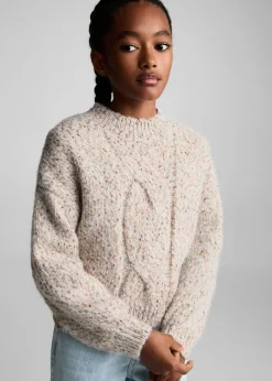 Dzieci MANGO Swetry I Kardigany*Sweter ścieg pleciony