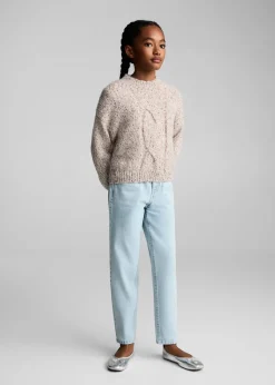 Dzieci MANGO Swetry I Kardigany*Sweter ścieg pleciony