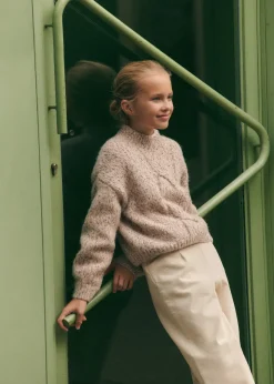 Dzieci MANGO Swetry I Kardigany*Sweter ścieg pleciony