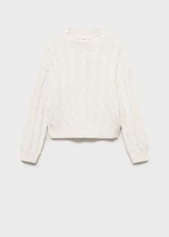 Dzieci MANGO Swetry I Kardigany*Sweter ścieg pleciony