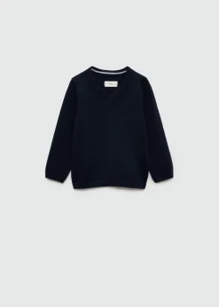 Dzieci MANGO Swetry I Kardigany*Sweter dekolt V