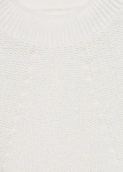 Dzieci MANGO Swetry I Kardigany*Sweter dzianinowy prążkowany