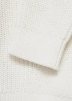 Dzieci MANGO Swetry I Kardigany*Sweter dzianinowy prążkowany