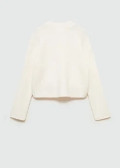 Dzieci MANGO Swetry I Kardigany*Sweter dzianinowy prążkowany