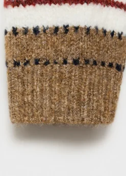 Dzieci MANGO Swetry I Kardigany*Sweter dzianinowy w paski