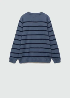 Dzieci MANGO Swetry I Kardigany*Sweter dzianinowy w paski