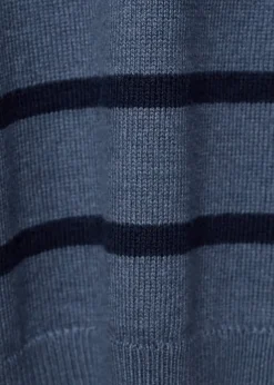 Dzieci MANGO Swetry I Kardigany*Sweter dzianinowy w paski