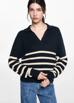 MANGO Swetry I Kardigany*Sweter dzianinowy w paski