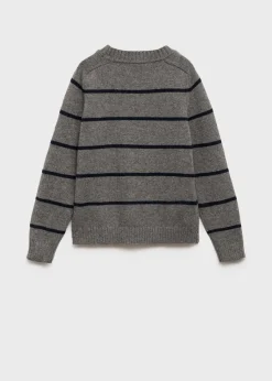 Dzieci MANGO Swetry I Kardigany*Sweter dzianinowy w paski