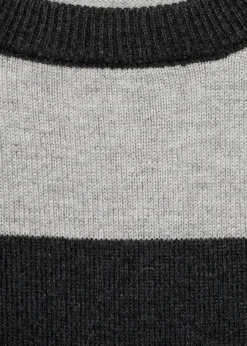 Dzieci MANGO Swetry I Kardigany*Sweter dzianinowy w paski