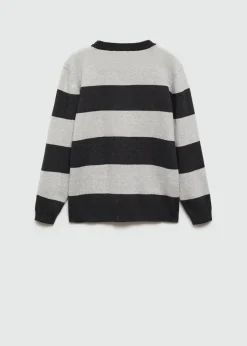 Dzieci MANGO Swetry I Kardigany*Sweter dzianinowy w paski