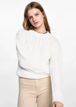 MANGO Swetry I Kardigany*Sweter dzianinowy w warkocze