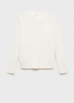 MANGO Swetry I Kardigany*Sweter dzianinowy w warkocze