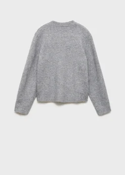 Dzieci MANGO Swetry I Kardigany*Sweter dzianinowy z cekinami