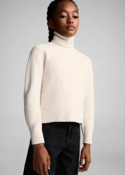 Dzieci MANGO Swetry I Kardigany*Sweter dzianinowy z golfem