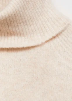 Dzieci MANGO Swetry I Kardigany*Sweter dzianinowy z golfem