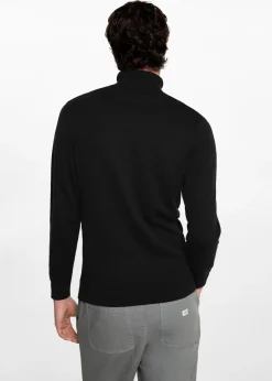 MANGO Swetry*Sweter dzianinowy z golfem