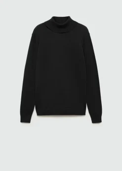 MANGO Swetry*Sweter dzianinowy z golfem