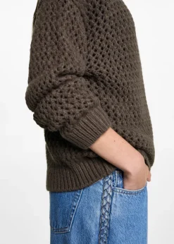 MANGO Swetry I Kardigany*Sweter dzianinowy z teksturą