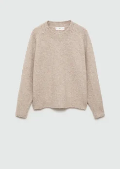 Dzieci MANGO Swetry I Kardigany*Sweter o prostym kroju z okrągłym dekoltem