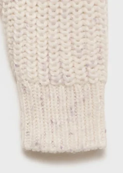 MANGO Swetry I Kardigany*Sweter oversize z dekoltem w serek