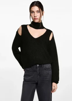 MANGO Swetry I Kardigany*Sweter oversize z rozcięciami
