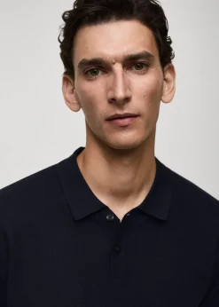 MANGO Kardigany I Swetry|Koszulki Polo*Sweter polo z dzianiny z teksturą