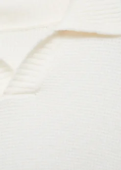 MANGO Kardigany I Swetry|Koszulki Polo*Sweter polo z dzianiny ze strukturą cuadrillé