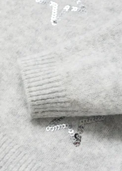 Dzieci MANGO Swetry I Kardigany*Sweter w gwiazdki z cekinami