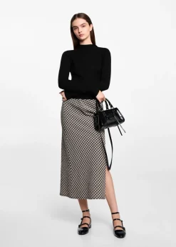 MANGO Swetry I Kardigany*Sweter w paski z golfem