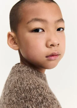 Dzieci MANGO Swetry I Kardigany*Sweter wełniana dzianina