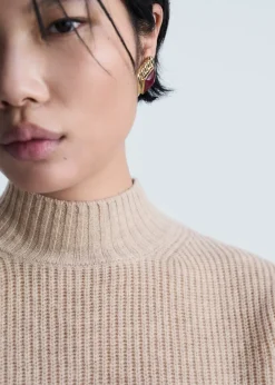 MANGO Swetry I Kardigany|Topy*Sweter wełniany z krótkim rękawem