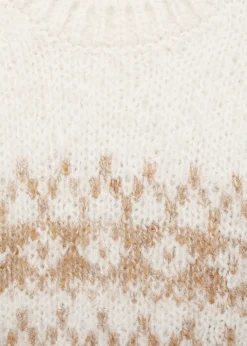 Dzieci MANGO Swetry I Kardigany*Sweter z żakardowej dzianiny