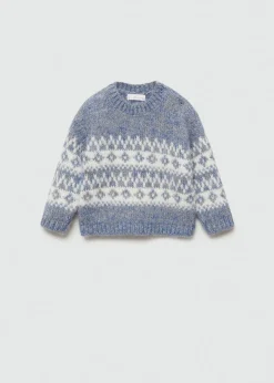 Dzieci MANGO Swetry I Kardigany*Sweter z żakardowej dzianiny