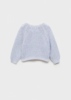 Dzieci MANGO Swetry I Kardigany*Sweter z bawełnianej dzianiny