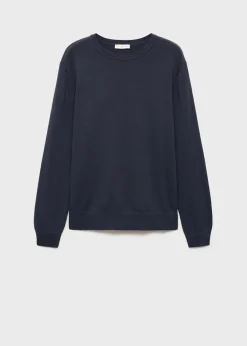 MANGO Swetry*Sweter z bawełnianej dzianiny