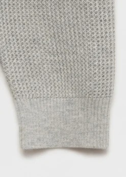 Dzieci MANGO Swetry I Kardigany*Sweter z bawełnianej dzianiny