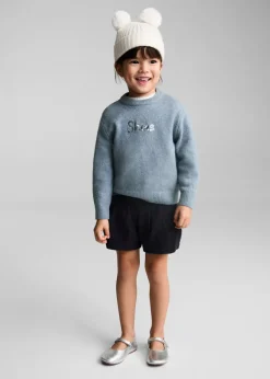 Dzieci MANGO Swetry I Kardigany*Sweter z cekinowym napisem