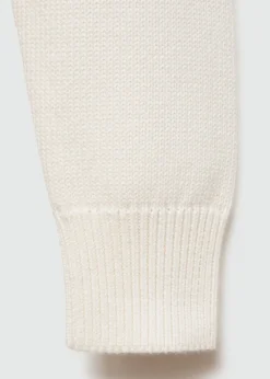 MANGO Kardigany I Swetry*Sweter z dzianiny bawełnianej o średniej grubości